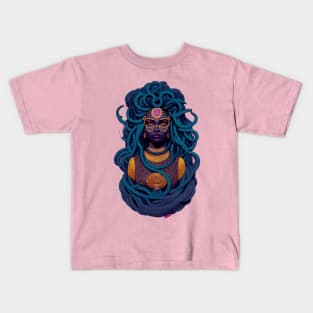 Medusa Was A Black Woman Kids T-Shirt